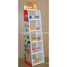 5 capas de un solo lado Snacks Display Rack (PHY1007F)